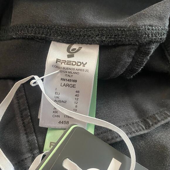 Freddy WRUP Denim Pants High Waisted Palazzo Flare Size Large Booty lift New - Picture 10 of 12